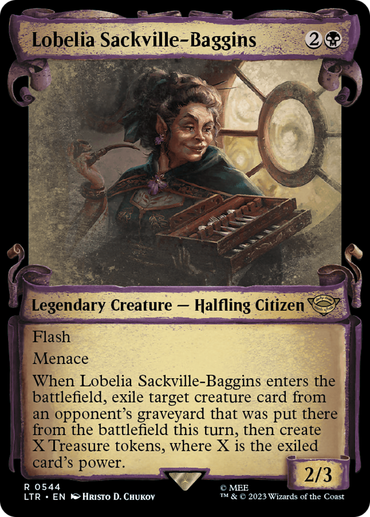 Lobelia Sackville-Baggins [The Lord of the Rings: Tales of Middle-Earth Showcase Scrolls] | Good Games Cannington