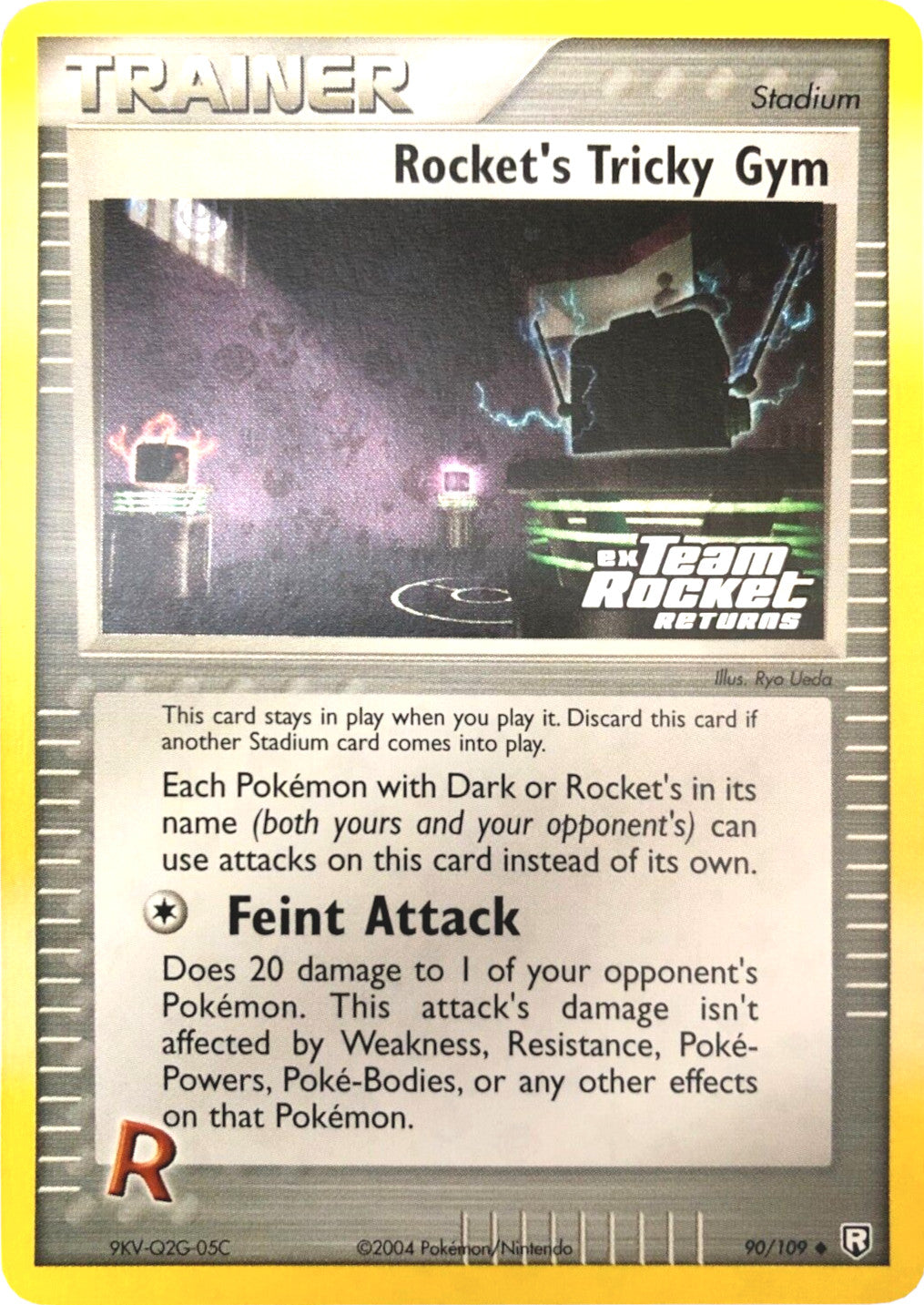 Rocket's Tricky Gym (90/109) (Stamped) [EX: Team Rocket Returns] | Good Games Cannington
