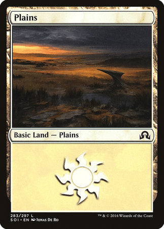 Plains (283) [Shadows over Innistrad] | Good Games Cannington