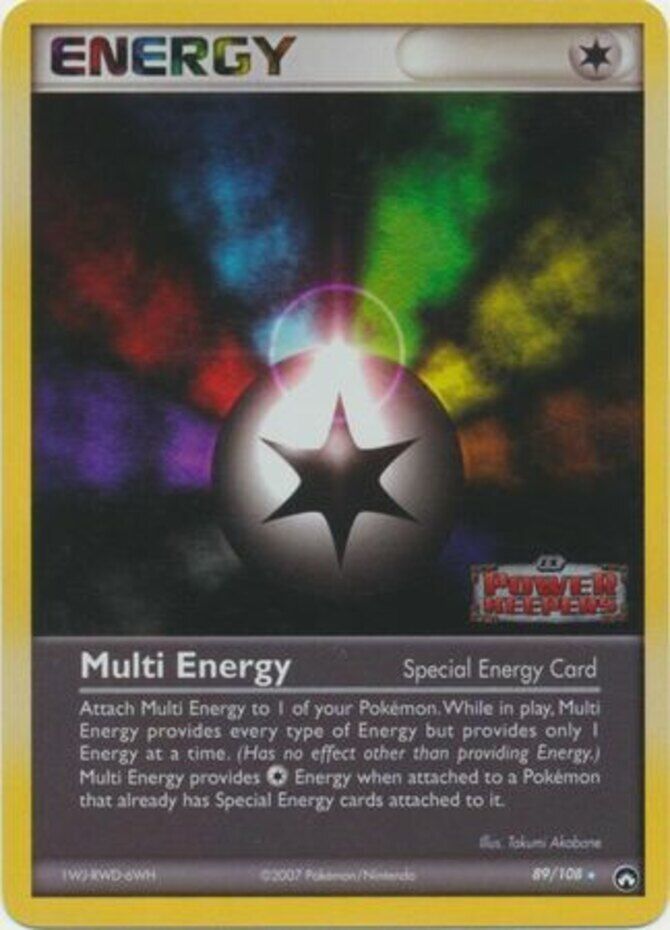 Multi Energy (89/108) (Stamped) [EX: Power Keepers] | Good Games Cannington