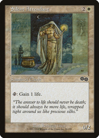 Silent Attendant [Urza's Saga] | Good Games Cannington
