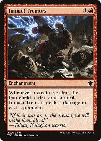 Impact Tremors [Dragons of Tarkir] | Good Games Cannington