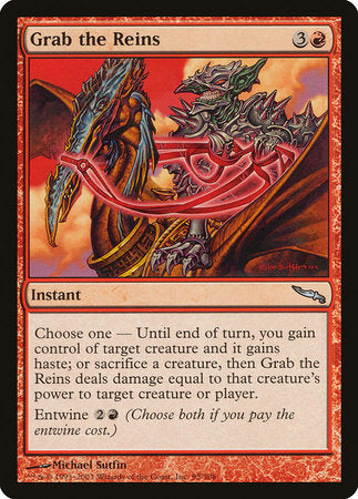 Grab the Reins [Mirrodin] | Good Games Cannington