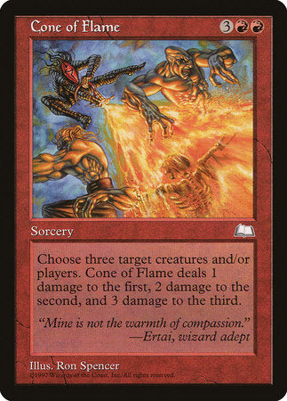 Cone of Flame [Weatherlight] | Good Games Cannington