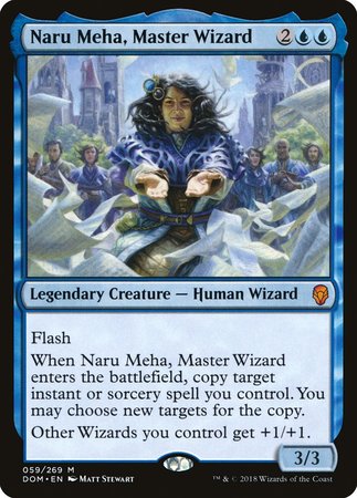 Naru Meha, Master Wizard [Dominaria] | Good Games Cannington