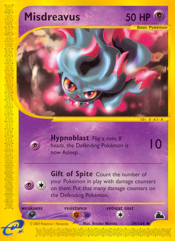 Misdreavus (39/144) [Skyridge] | Good Games Cannington
