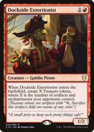 Dockside Extortionist [Commander 2019] | Good Games Cannington