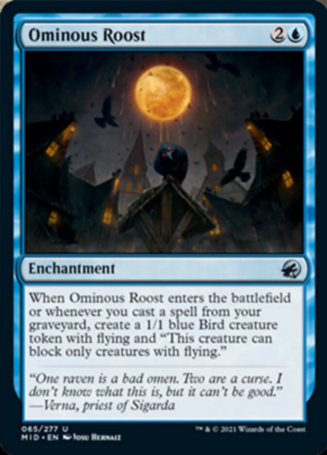 Ominous Roost [Innistrad: Midnight Hunt] | Good Games Cannington