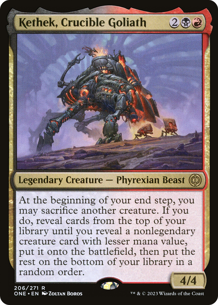 Kethek, Crucible Goliath [Phyrexia: All Will Be One] | Good Games Cannington