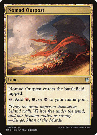 Nomad Outpost [Commander 2016] | Good Games Cannington
