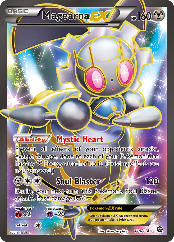 Magearna EX (110/114) [XY: Steam Siege] | Good Games Cannington