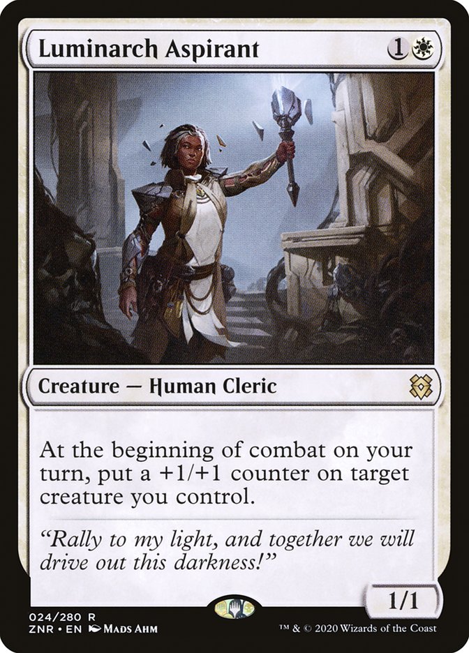 Luminarch Aspirant [Zendikar Rising] | Good Games Cannington