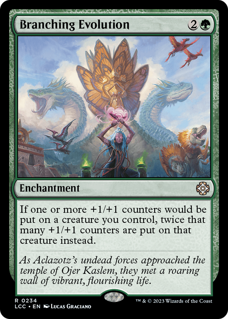 Branching Evolution [The Lost Caverns of Ixalan Commander] | Good Games Cannington