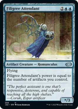 Filigree Attendant [Jumpstart 2022] | Good Games Cannington