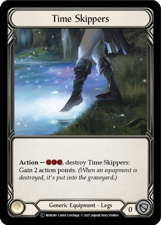 Time Skippers [U-MON240-RF] Unlimited Rainbow Foil | Good Games Cannington