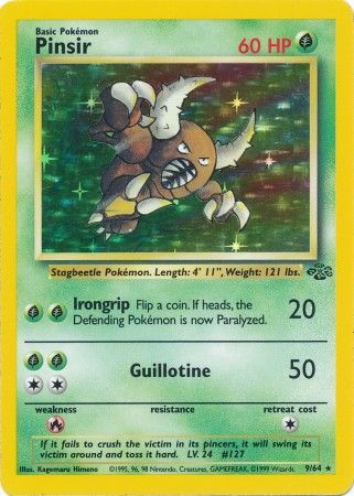 Pinsir (9/64) [Jungle Unlimited] | Good Games Cannington