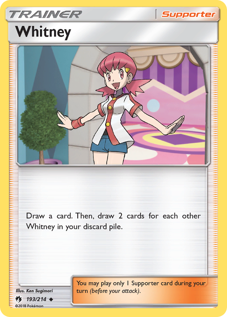 Whitney (193/214) [Sun & Moon: Lost Thunder] | Good Games Cannington