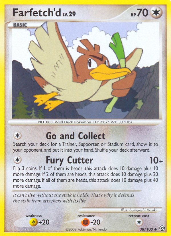 Farfetch'd (38/100) [Diamond & Pearl: Stormfront] | Good Games Cannington