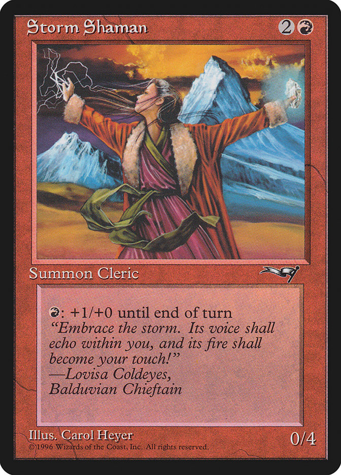 Storm Shaman (Female) [Alliances] | Good Games Cannington