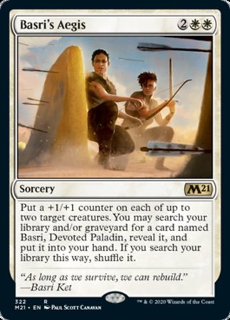 Basri's Aegis [Core Set 2021] | Good Games Cannington