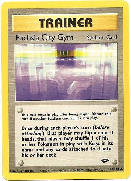 Fuchsia City Gym (114/132) [Gym Challenge Unlimited] | Good Games Cannington