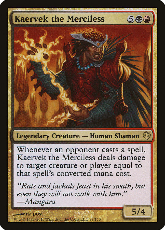 Kaervek the Merciless [Archenemy] | Good Games Cannington