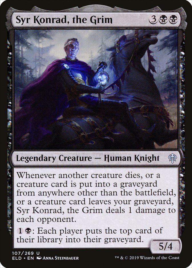 Syr Konrad, the Grim [Throne of Eldraine] | Good Games Cannington