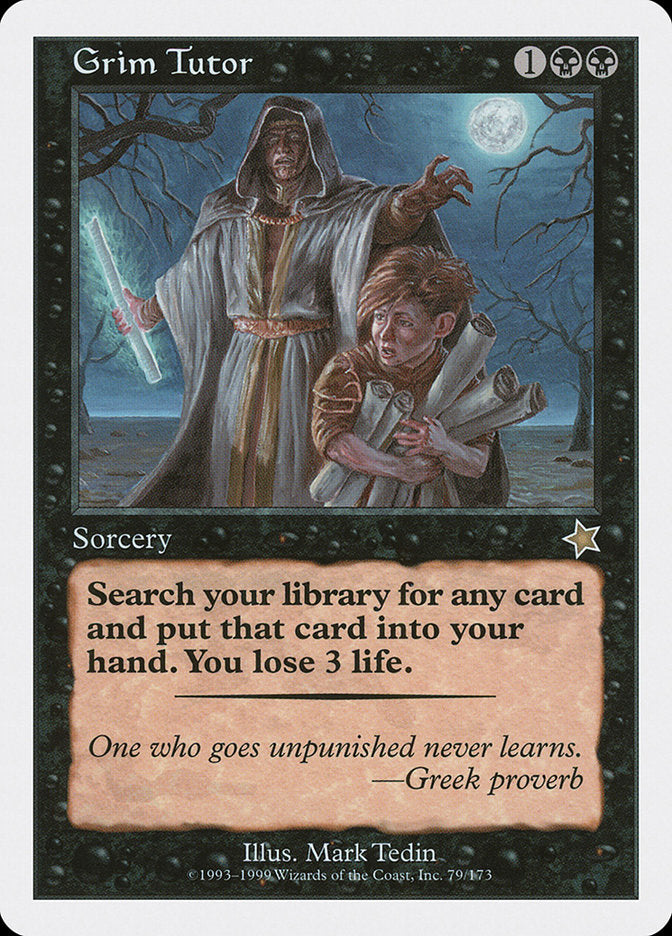 Grim Tutor [Starter 1999] | Good Games Cannington