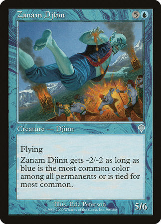 Zanam Djinn [Invasion] | Good Games Cannington