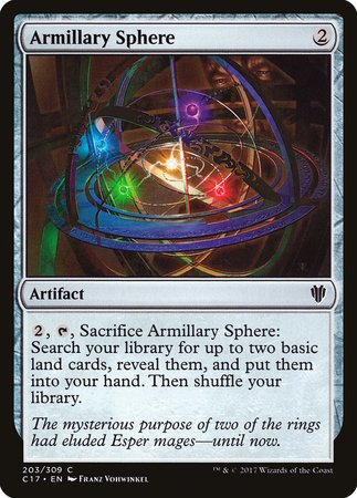 Armillary Sphere [Commander 2017] | Good Games Cannington