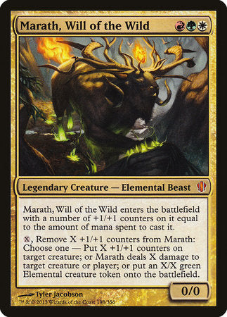 Marath, Will of the Wild [Commander 2013] | Good Games Cannington