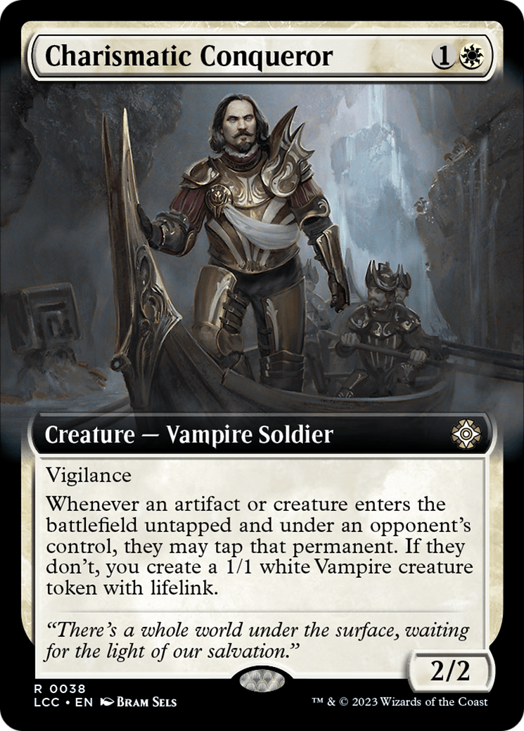 Charismatic Conqueror (Extended Art) [The Lost Caverns of Ixalan Commander] | Good Games Cannington