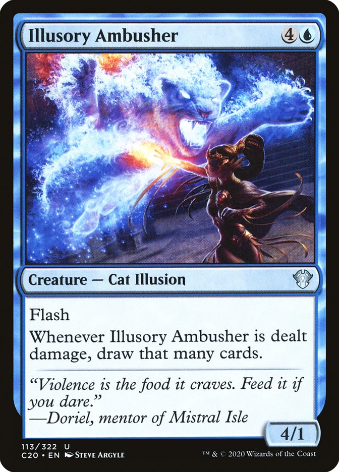 Illusory Ambusher [Commander 2020] | Good Games Cannington