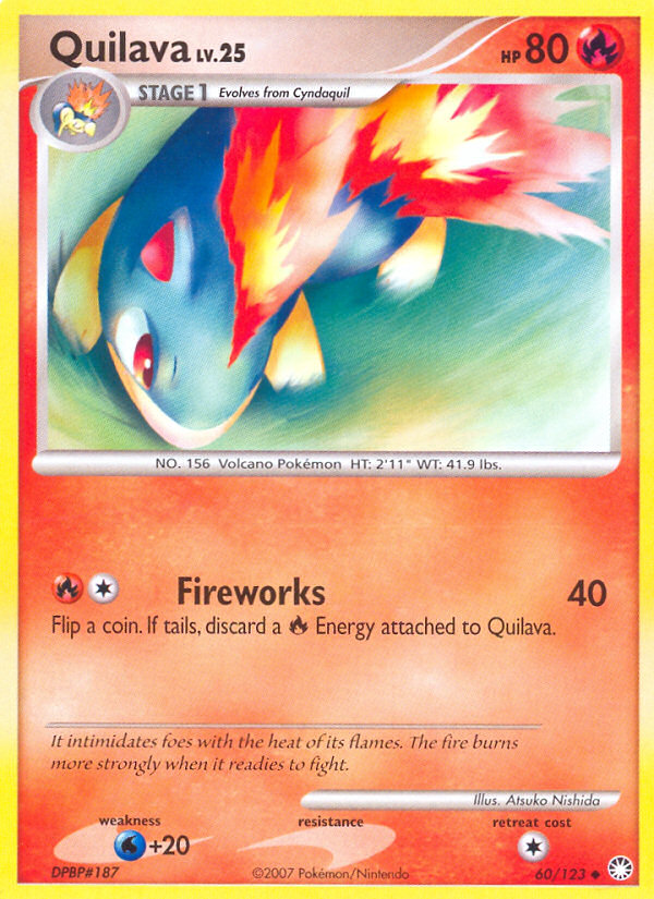 Quilava (60/123) [Diamond & Pearl: Mysterious Treasures] | Good Games Cannington