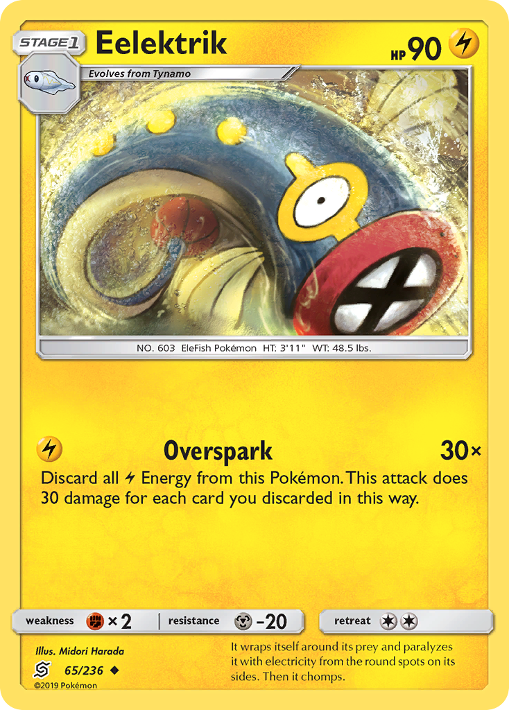 Eelektrik (65/236) [Sun & Moon: Unified Minds] | Good Games Cannington
