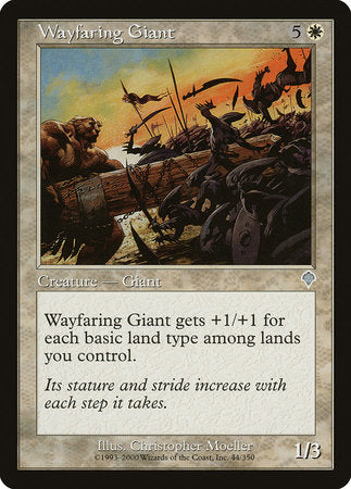 Wayfaring Giant [Invasion] | Good Games Cannington