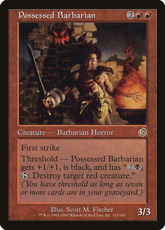 Possessed Barbarian [Torment] | Good Games Cannington