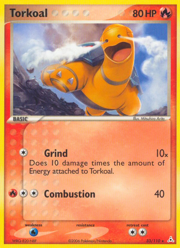 Torkoal (33/110) [EX: Holon Phantoms] | Good Games Cannington