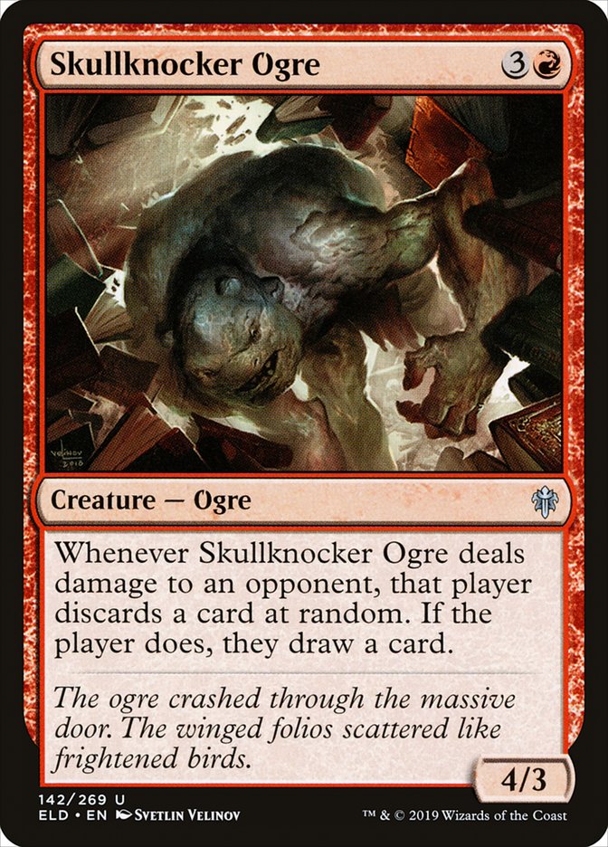 Skullknocker Ogre [Throne of Eldraine] | Good Games Cannington