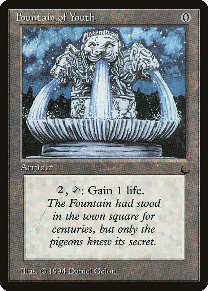 Fountain of Youth (Misprinted) [The Dark] | Good Games Cannington