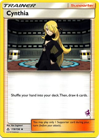 Cynthia (119/156) (Mewtwo Deck) [Battle Academy 2020] | Good Games Cannington