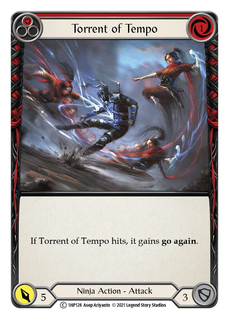 Torrent of Tempo (Red) [1HP128] | Good Games Cannington