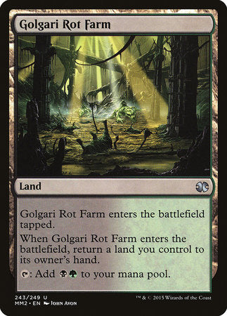 Golgari Rot Farm [Modern Masters 2015] | Good Games Cannington