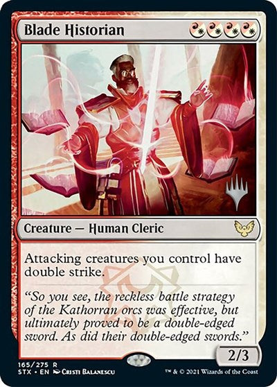 Blade Historian (Promo Pack) [Strixhaven: School of Mages Promos] | Good Games Cannington