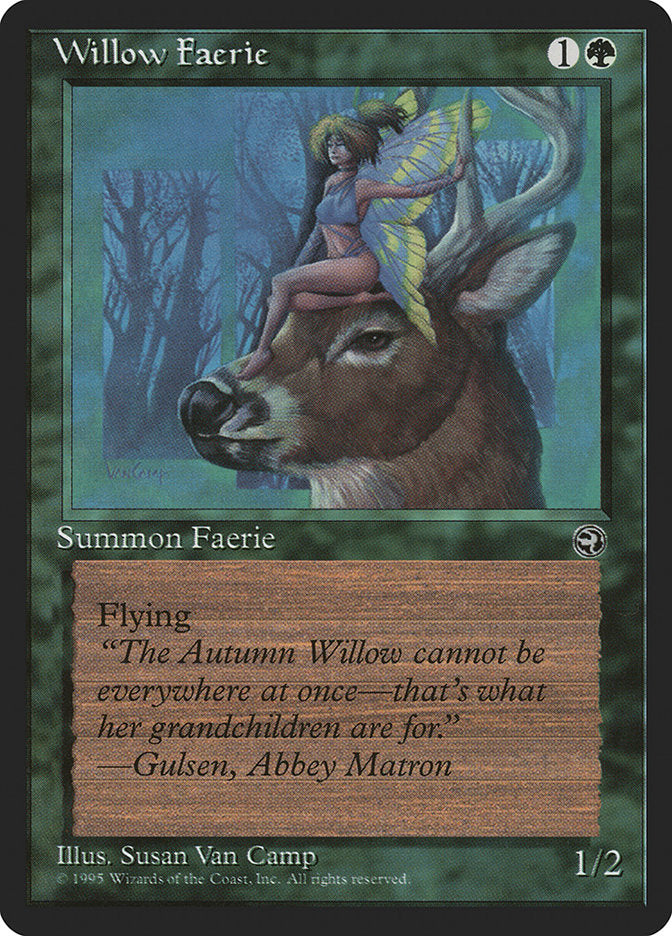 Willow Faerie (Gulsen Flavor Text) [Homelands] | Good Games Cannington