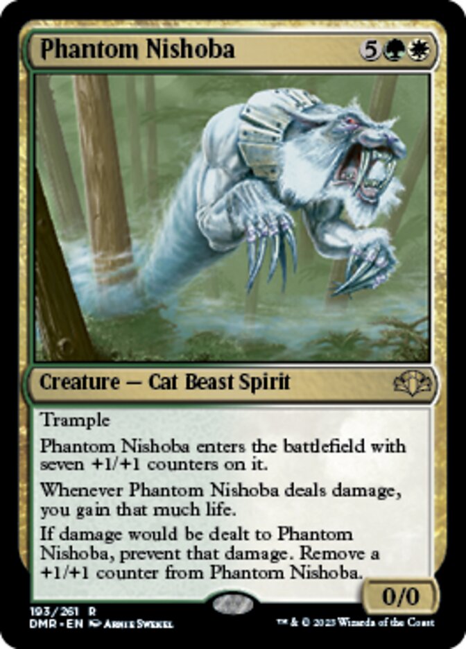 Phantom Nishoba [Dominaria Remastered] | Good Games Cannington