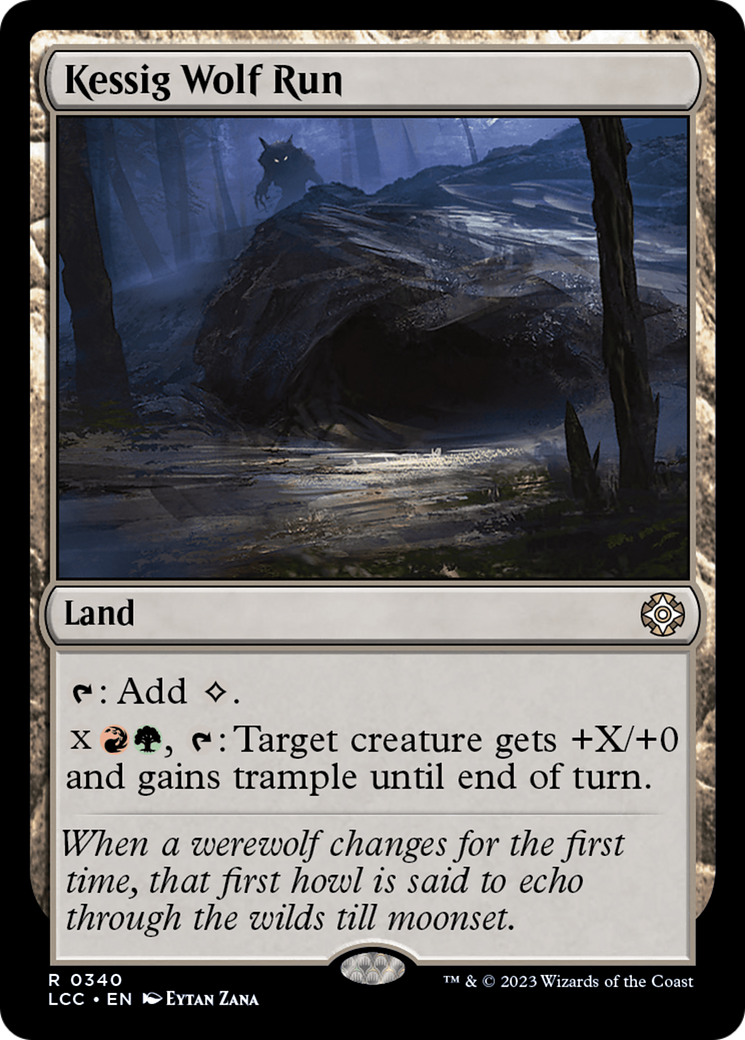 Kessig Wolf Run [The Lost Caverns of Ixalan Commander] | Good Games Cannington