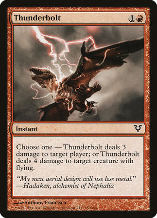 Thunderbolt [Avacyn Restored] | Good Games Cannington