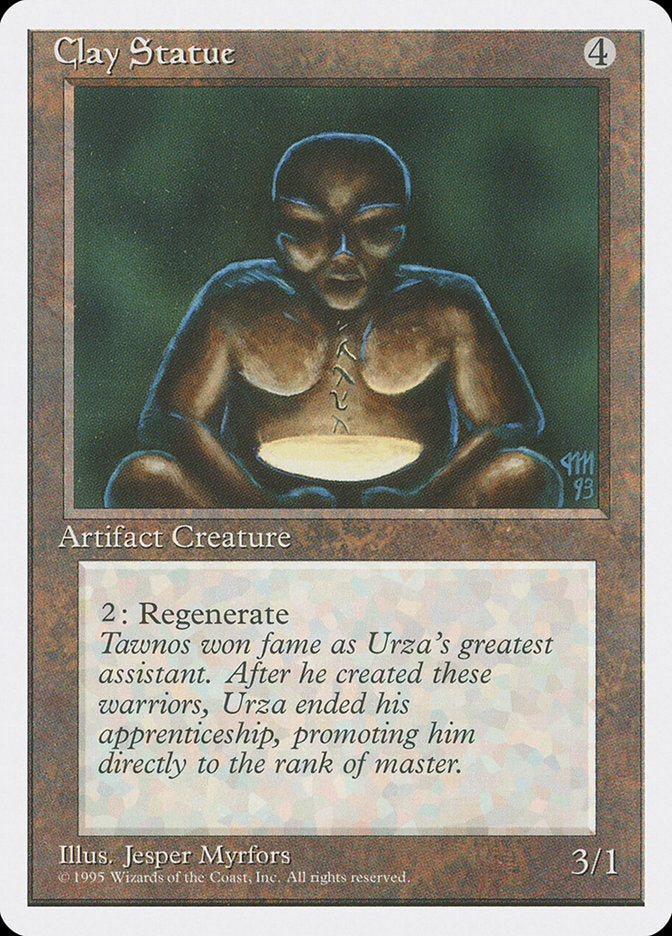 Clay Statue [Fourth Edition] | Good Games Cannington