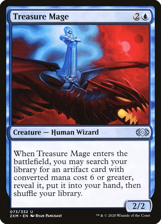 Treasure Mage [Double Masters] | Good Games Cannington
